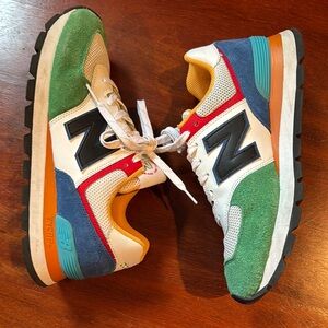 New Balance Green&Blue 574 Sneakers - men’s (2 sizes available)